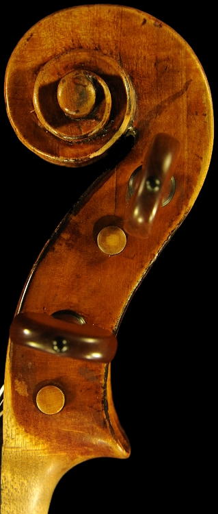 Balestrieri Violin Scroll