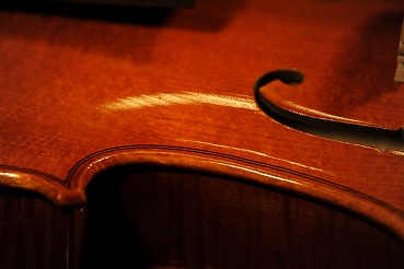 サントスピリト バイオリン  ｆ字孔